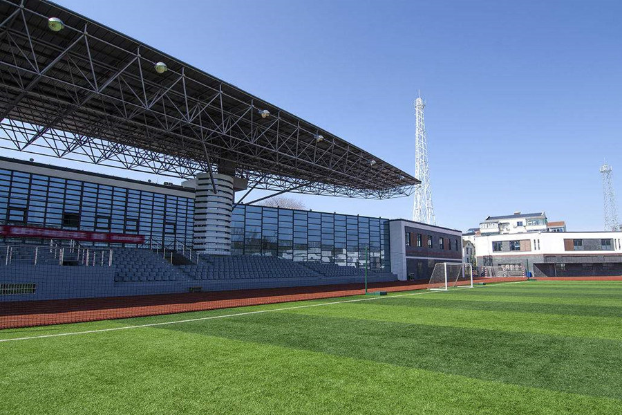 滁州体育场看台网架工程